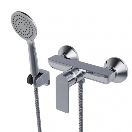 Смеситель для душа 35k MIXLINE ML26-07 "Life" однорычажный, хром