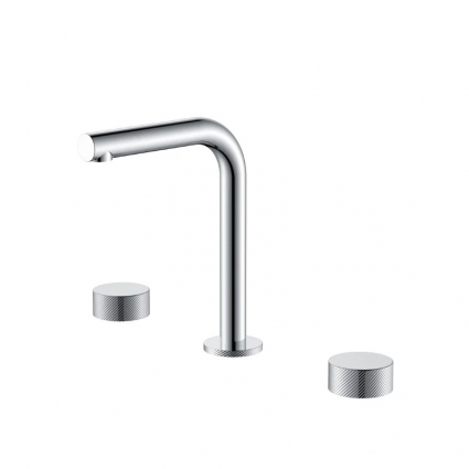 Смеситель для раковины Boheme Stick spirale 152-CR.4 chrome двухвентильный, хром