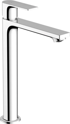 Смеситель для раковины Hansgrohe Rebris E 72581000 с донным клапаном, хром, однорычажный, длина излива 16.9 см