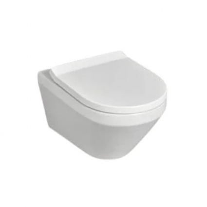 Унитаз подвесной Villeroy & Boch Architectura 4616СВ01 с сиденьем 8М70S101, белый, 37x53 см
