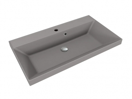 Style Line Умывальник ASTI 800x450 кварц, серый шелк