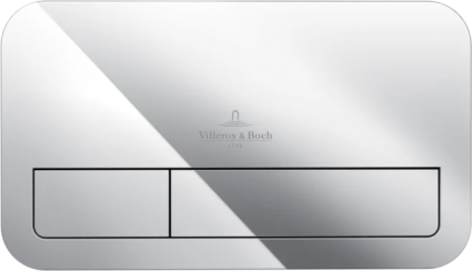 Кнопка смыва для унитаза Villeroy & Boch Viconnect 9224 9061 хром механическая