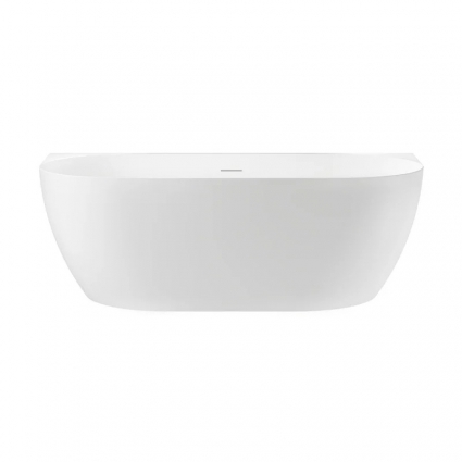 Акриловая ванна Wellsee Belle Spa 3.0 без опоры 170x80 см, пристенная, белая, прямоугольная, объем 313 л.