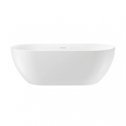 Акриловая ванна Wellsee Chic Riviera без опоры 180x85 см, отдельностоящая, белая, овальная, объем 348 л.