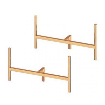 Ножки для ванны Wellsee Useful Extras 231903000 глянцевые золотые