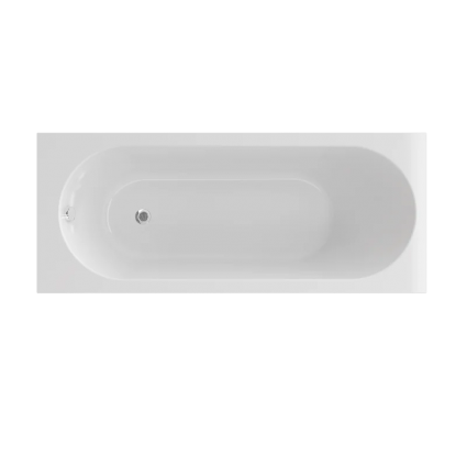Ванна из искусственного камня Triton Омега Щ0000067077 170x70 см, отдельностоящая, белая, овальная, на ножках, объем 210 л.