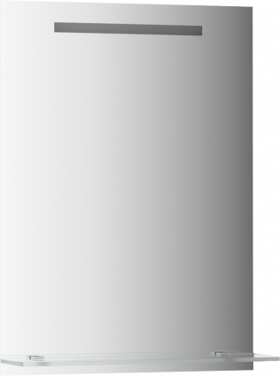 Зеркало Evoform Ledline-S BY 2153 55x75 см прямоугольное, с полками