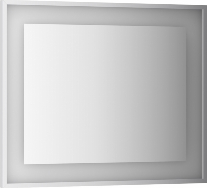 Зеркало Evoform Ledside BY 2204 90x75 см прямоугольное, с подсветкой