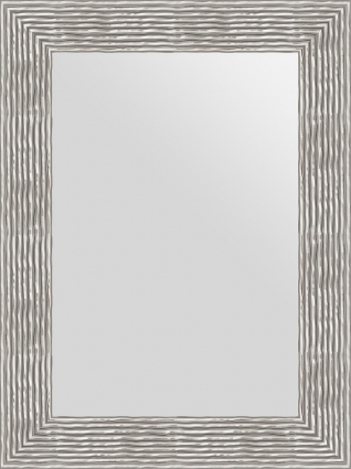Зеркало Evoform Definite BY 3057 60x80 см волна хром прямоугольное,  в современном стиле