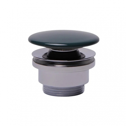 Донный клапан для раковины Plumberia Selection Ixo ceramica XO212PL без перелива, глянцевый петролио