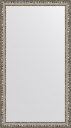 Зеркало Evoform Definite BY 3200 64x114 см виньетка состаренное серебро прямоугольное,  в стиле ретро