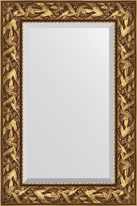 Зеркало Evoform Exclusive BY 3415 59x89 см византия золото прямоугольное,  в стиле ретро