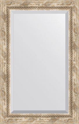 Зеркало Evoform Exclusive BY 3407 53x83 см прованс с плетением, прямоугольное,  в стиле ретро