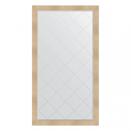 Зеркало напольное Evoform Exclusive-G Floor BY 6384 111х201 золотые дюны, с фацетом, в багетной раме