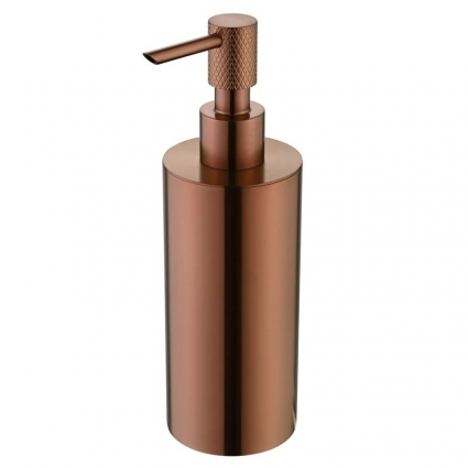Дозатор Boheme Uno 10980-CB copper brushed настольный,  в современном стиле