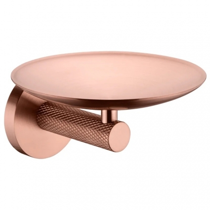 Мыльница Boheme Uno 10973-CB copper brushed подвесная,  в современном стиле
