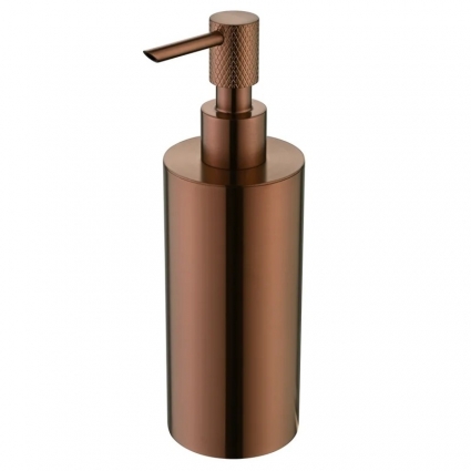 Дозатор Boheme Uno 10980-BRB brushed bronze бронза, настольный