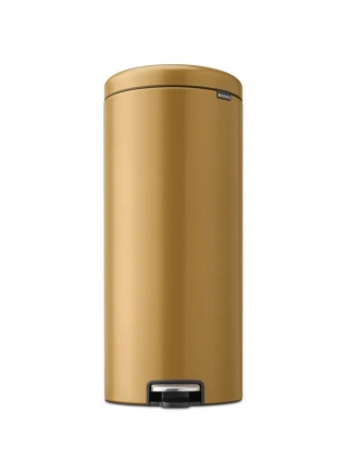Мусорное ведро Brabantia NewIcon 238765 30 л, светлое золото, напольное
