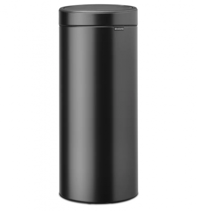 Мусорное ведро Brabantia Touch Bin New 236266 30 л, темно-серое, напольное