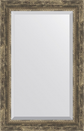 Зеркало Evoform Exclusive BY 3408 53x83 см старое дерево с плетением, прямоугольное,  в стиле ретро