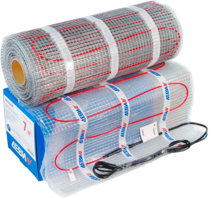 Теплый пол Деви Comfort Mat 83030582R 150 Вт/м2 0,5x16 м, двужильный, с защитой от перегрева