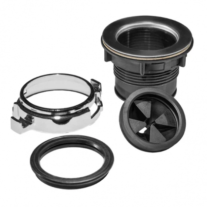 Фланец для измельчителя Bort Washing flange Caiman SET черный