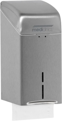 Диспенсер туалетной бумаги Mediclinics DTH100CS сталь прямоугольный, 11.6x13x25.2 см