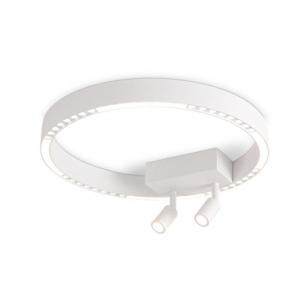 Потолочная светодиодная люстра Ambrella light Comfort Line FL5805 в стиле Хай-тек, цвет белый