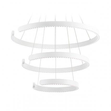 Подвесной светодиодный светильник Ambrella light Comfort Line FL5887 в стиле Хай-тек, цвет белый