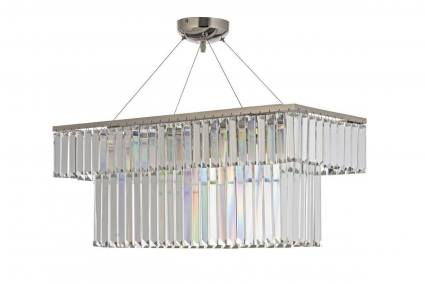 Подвесная люстра Arti Lampadari Enio E 1.5.70X25.100 NP в стиле модерн, цвет никель