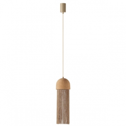 Подвесной светильник ODEON LIGHT ECODESIGN CORK 7073/1 цвет бежевый, мощность 5 Вт