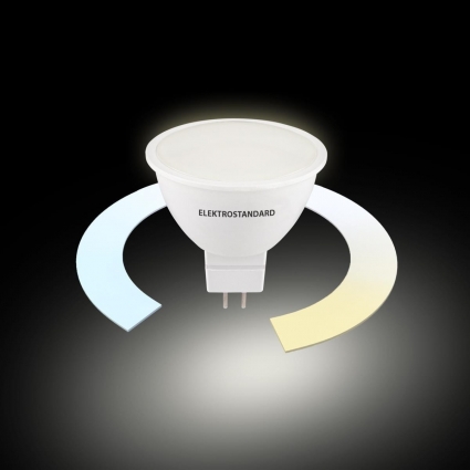 Умная лампа G5.3 LED 7W 3300К-6500К CCT+DIM (BLG5318) Elektrostandard a071007 цвет белый