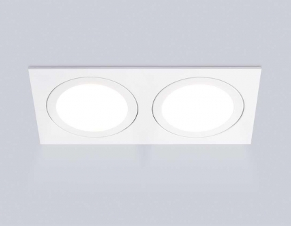 Светильник встраиваемый Ambrella Light TN51826 в стиле Хай-тек, цвет белый