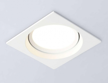 Светильник встраиваемый поворотный AMBRELLA LIGHT TECHNO SPOT TN52232 в стиле Хай-тек, цвет белый