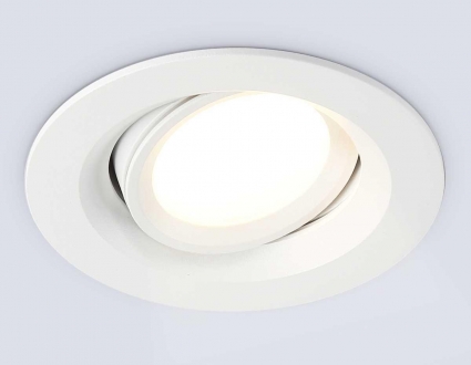 Светильник встраиваемый поворотный AMBRELLA LIGHT TECHNO SPOT TN1141 в стиле Хай-тек, цвет белый