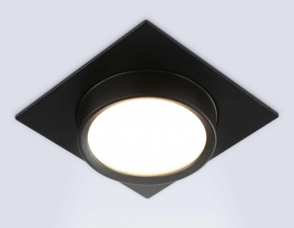 Светильник встраиваемый AMBRELLA LIGHT TECHNO SPOT TN6739 в стиле Хай-тек, цвет черный