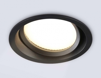 Светильник встраиваемый поворотный AMBRELLA LIGHT TECHNO SPOT TN6653 в стиле Хай-тек, цвет черный