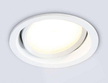Светильник встраиваемый поворотный AMBRELLA LIGHT TECHNO SPOT TN6651 в стиле Хай-тек, цвет белый