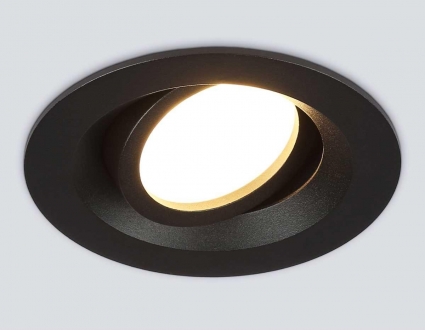 Светильник встраиваемый поворотный AMBRELLA LIGHT TECHNO SPOT TN102742 в стиле Хай-тек, цвет черный