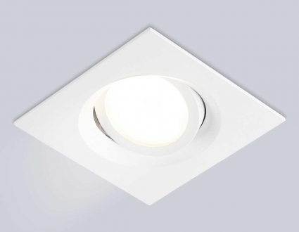 Светильник встраиваемый поворотный AMBRELLA LIGHT TECHNO SPOT TN102743 в стиле Хай-тек, цвет белый