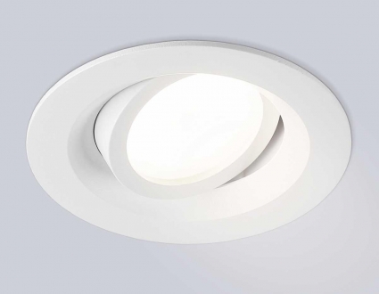 Светильник встраиваемый поворотный AMBRELLA LIGHT TECHNO SPOT TN102741 в стиле Хай-тек, цвет белый