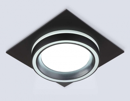 Светильник встраиваемый Ambrella light TECHNO SPOT TU5230 в стиле Хай-тек, цвет черный
