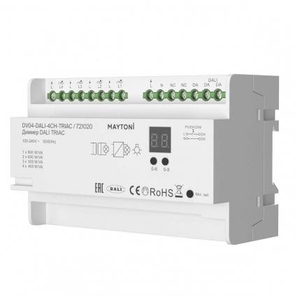 Диммер Maytoni Lighting control 721020 цвет белый, мощность 800 Вт