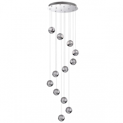 Люстра ODEON LIGHT L-VISION 5100/60L в стиле модерн, цвет хром