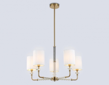 Люстра на штанге Ambrella light High light LH71500 цвет белый, мощность 40 Вт