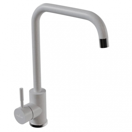 Смеситель для кухни 35к MIXLINE ML-GS12 (341) молоко, высокий излив, однорычажный, бежевый