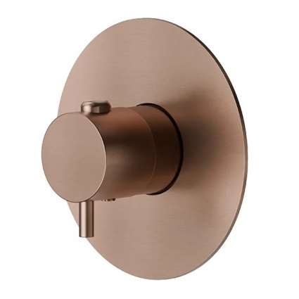 Термостатический смеситель встраиваемый Newform X-Steel 316 67670EX.59.067 copper bronze термостат, бронза