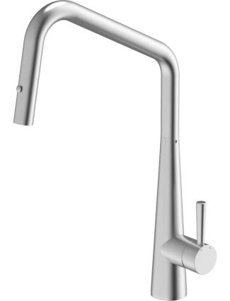 Смеситель для кухни Kantera Orizuro KTR016 BR brushed однорычажный, сталь