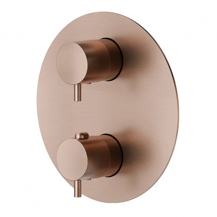 Термостатический смеситель встраиваемый Newform X-Steel 316 69663EX.59.067 copper bronze термостат, бронза