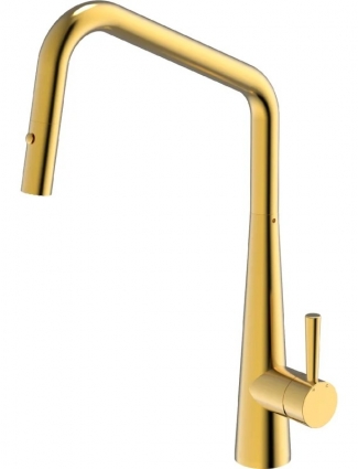 Смеситель для кухни Kantera Orizuro KTR016 EG eureka gold однорычажный, золото